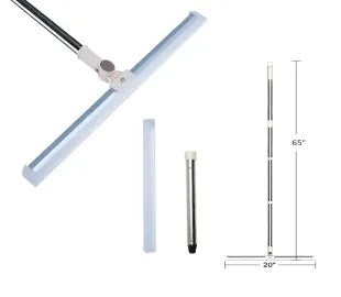 180° Rotatable Magic Broom Silicone Wiper