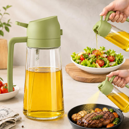 2 in 1 Oil Sprayer & Dispenser
