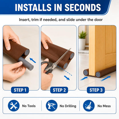 Door Bottom Seal Strip Guard (Pack of 5)