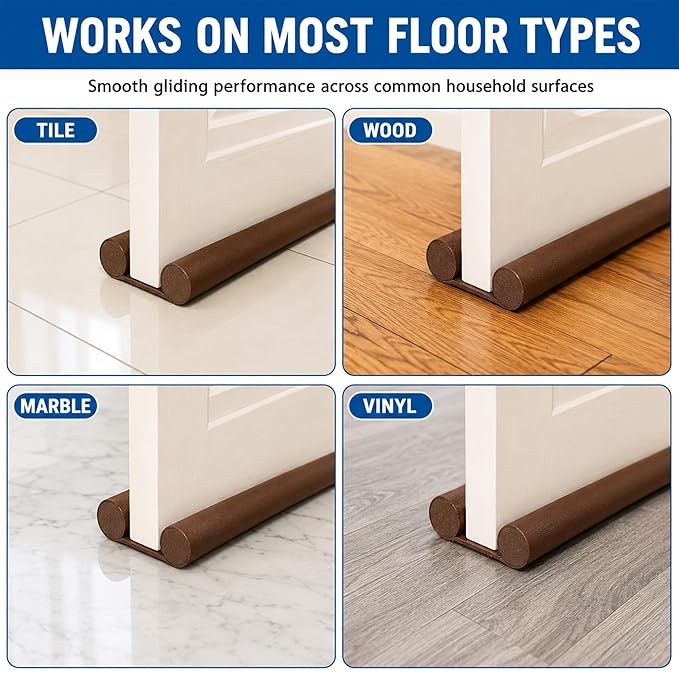 Door Bottom Seal Strip Guard (Pack of 5)