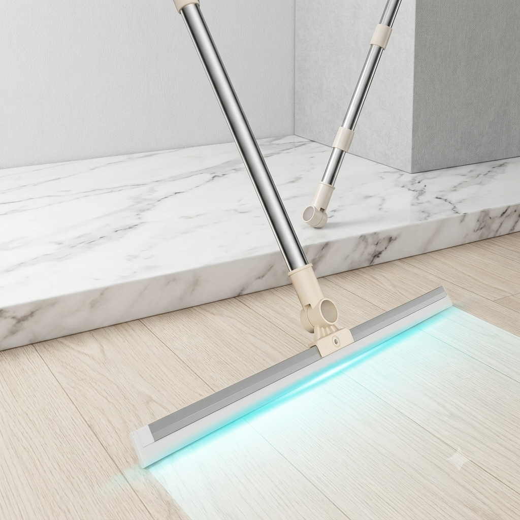 180° Rotatable Magic Broom Silicone Wiper