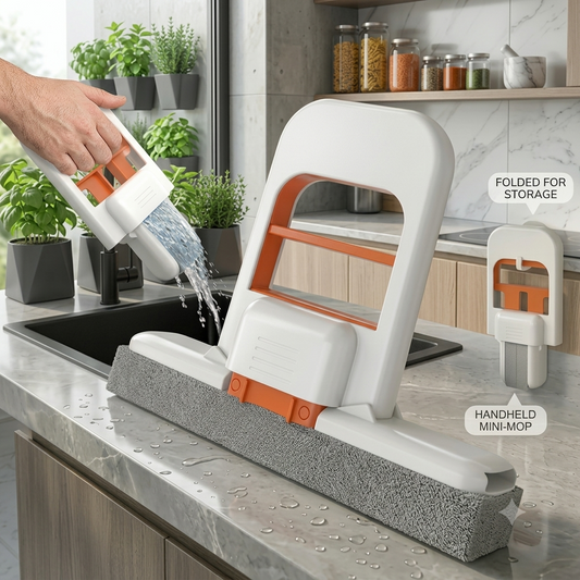 Portable Cleaning Tool for Kitchen Countertops