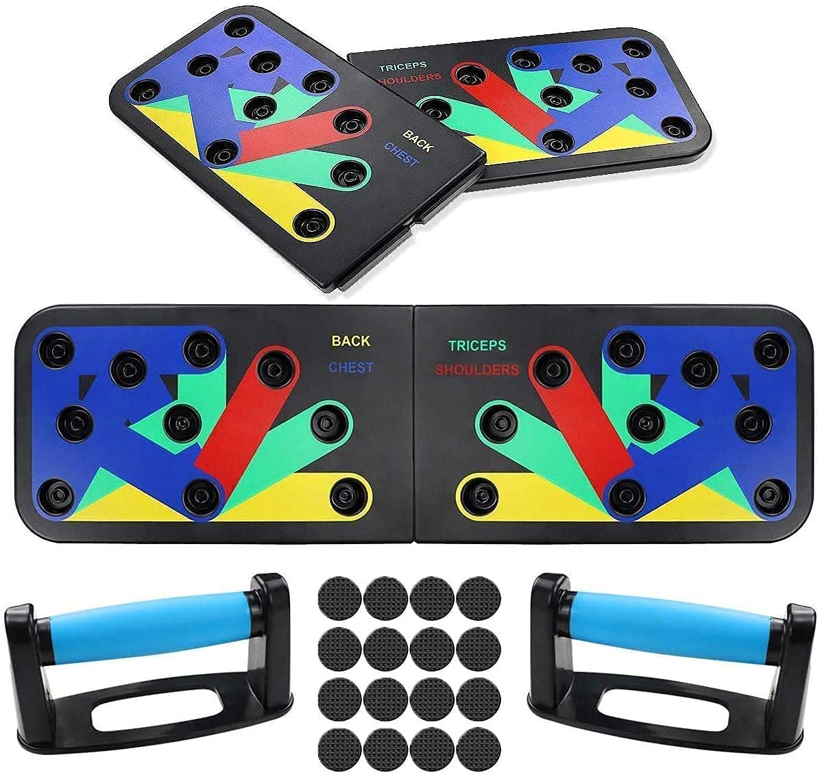 15-in-1 Foldable Push Up Board For Exercise